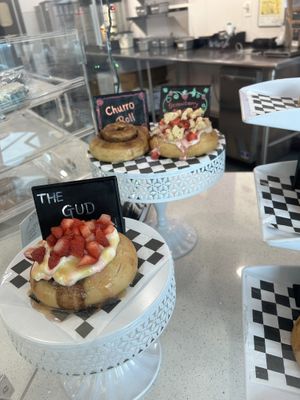Signature rolls  at Cinnaholic  in Baltimore