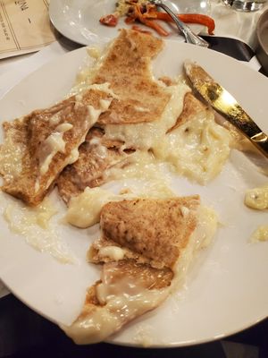 Gross. Why???? Far too much cheese at Stella Luna in Big Bear Lake