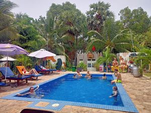  at Karmer Traders Hostel in Kampot