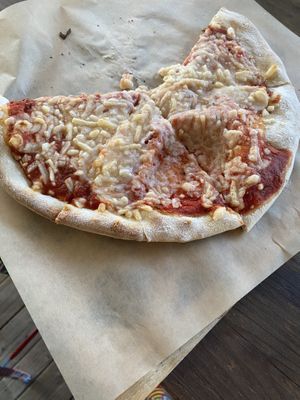 Undercooked cheeze at Healthy Junk in Anaheim