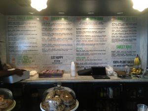 menu at Healthy Junk in Anaheim