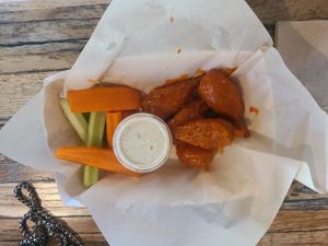 5 pc Buffalo Wings at Healthy Junk in Anaheim