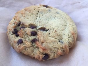 chocolate chip cookie at Healthy Junk in Anaheim