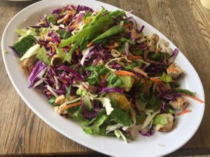 Chinese Chick salad  at Healthy Junk in Anaheim