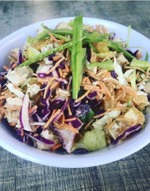 Chinese Chick Salad  at Healthy Junk in Anaheim