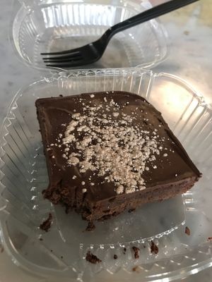 Brownie at Healthy Junk in Anaheim