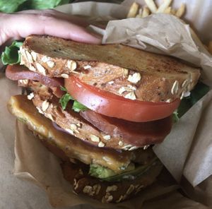 Club sandwich  at Healthy Junk in Anaheim