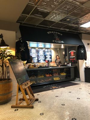 Counter at Healthy Junk in Anaheim