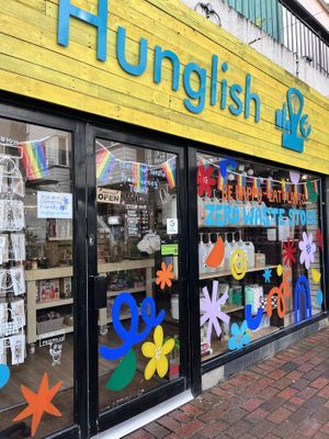   at Hunglish Cafe & Refill Store in Brighton