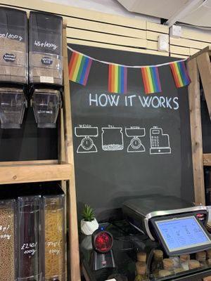   at Hunglish Cafe & Refill Store in Brighton