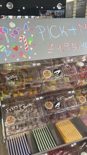 Pick n mix  at Hunglish Cafe & Refill Store in Brighton