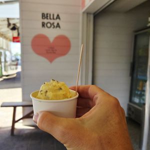  at Bella Rosa Gelateria in Byron Bay