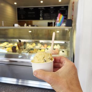  at Bella Rosa Gelateria in Byron Bay