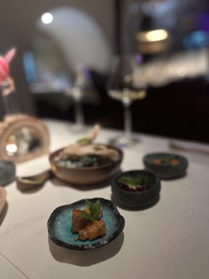 5 course meal + starters  at Pavus in Lasko