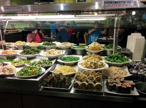 food at Minder Vegetarian 明德素食 - Eslite Mall in Taipei