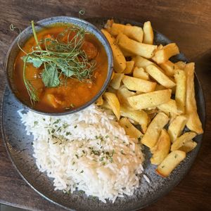 Vegan Curryy  at The Bird In Hand in Swansea
