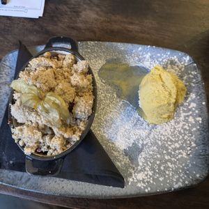 Fruit crumble   at The Bird In Hand in Swansea