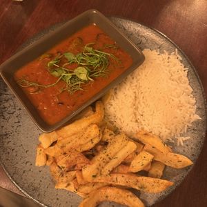 Vegan Curry  at The Bird In Hand in Swansea