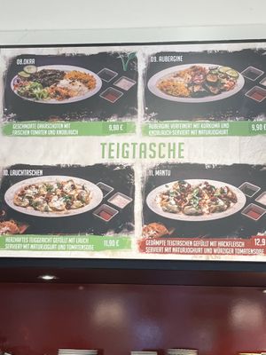 Hauptspeisen vegan  at Wunderling in Frankfurt