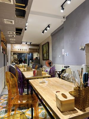 Restaurant interior   at Chinh bùi food-Cơm Gà Hội An-Lẩu Nướng-đồ ăn nhanh in Hanoi