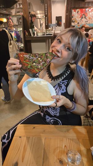  at Hughes Pizza ヒューズ ピザ in Osaka