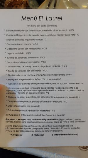  at El Laurel in Salamanca