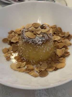 One of the vegan desserts   at El Laurel in Salamanca