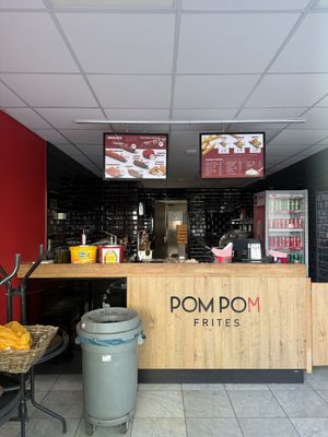 inside  at Pom Pom Frites in Venlo