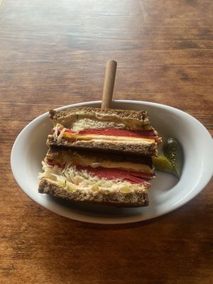 Reuben sandwich - tasty and filling  at VÜMO in Porto