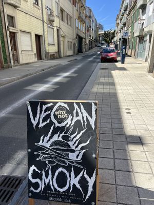 Street sign  at VÜMO in Porto