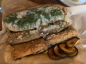 Palmito roll inside   at VÜMO in Porto