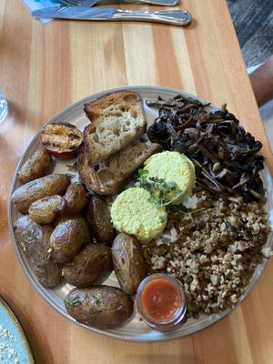 Traditional breakfast at Heirloom in Vancouver
