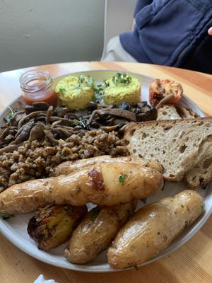 Traditional breakfast  at Heirloom in Vancouver