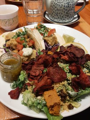 Artichoke tacos at Heirloom in Vancouver