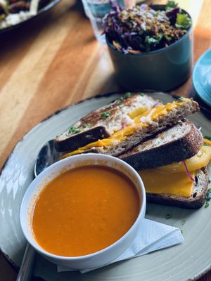 Grilled cheese  at Heirloom in Vancouver