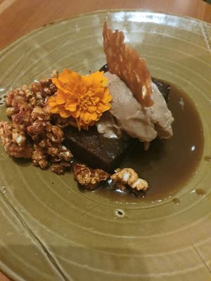 Sticky toffee pudding at Heirloom in Vancouver