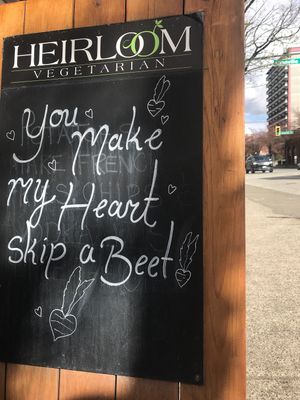 Everyone loves puns.  at Heirloom in Vancouver