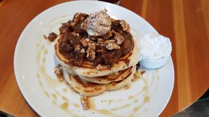 Very sweet pancakes at Heirloom in Vancouver