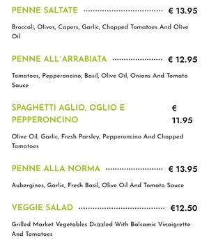 Vegan mains at Bistro 516 in Valletta