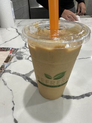 Pumpkin pie!  at Refresh Cafe & Smoothie Bar in Rochester