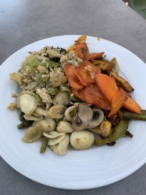 Marketplace food  at Zinc Cafe & Market in West Hollywood