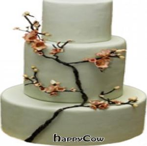 Apple Blossom Wedding cake at Sweets from the Earth in Toronto