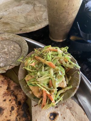 Vegan thali 🫶  at Sri Moturam Prasadam in Jaipur