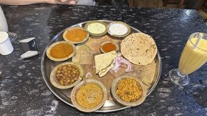Sri Nanak Bhog ( punjabi thali)  at Sri Moturam Prasadam in Jaipur