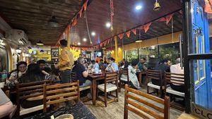 General look of the restaurant  at Sri Moturam Prasadam in Jaipur