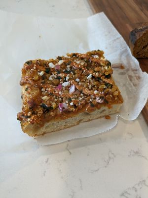 Focaccia at Woodhouse Bakery + Coffee  Shop  in Columbus