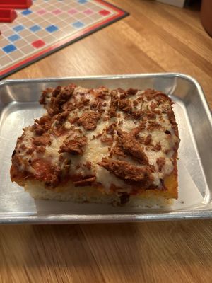 Focaccia pizzaa  at Woodhouse Bakery + Coffee  Shop  in Columbus