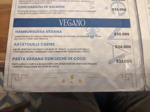 Vegan options at Macarena in Cartagena
