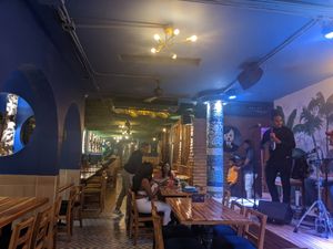 Inside of Macerena at Macarena in Cartagena