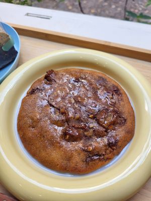 Hotteok-cookie at Moonggoojeom Vegan Bakery in Busan